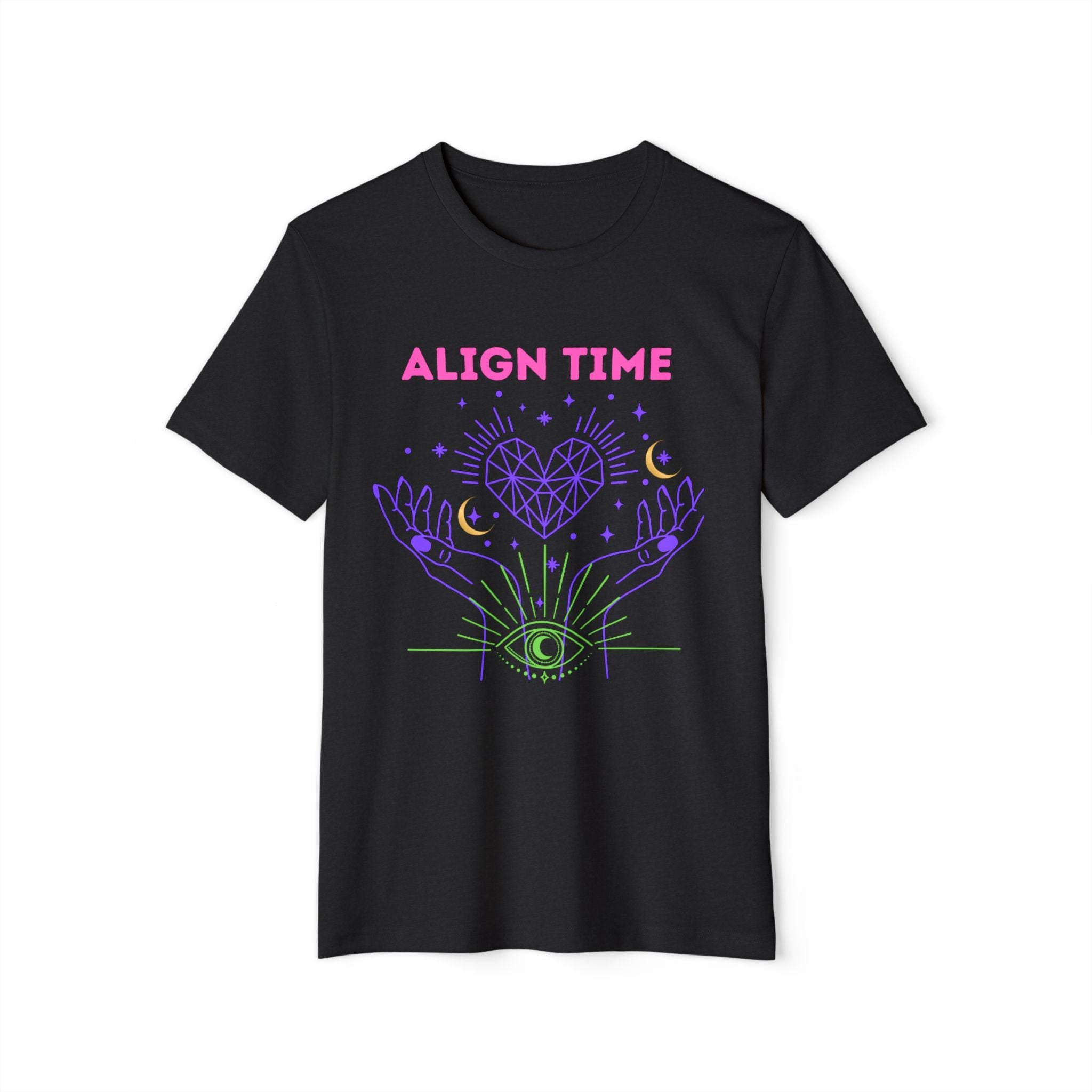 Cosmic Alignment Unisex T-Shirt: Spiritual Yoga Tee, Eco-Friendly
