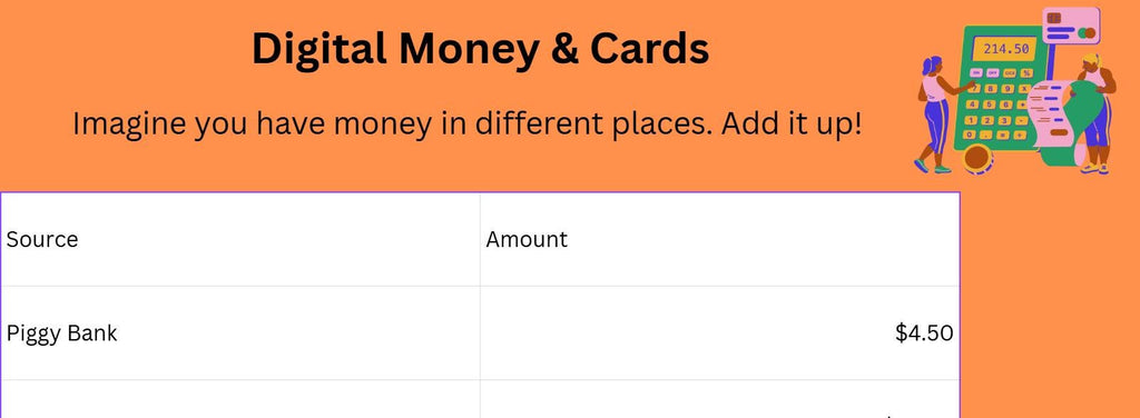 Kids Financial Literacy Worksheets- Slide Show Presentation