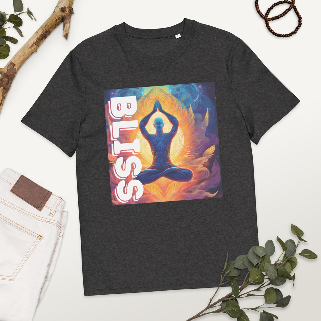 Bliss Positive Words Unisex organic cotton t-shirt: Fall Trending Fashion Clothing