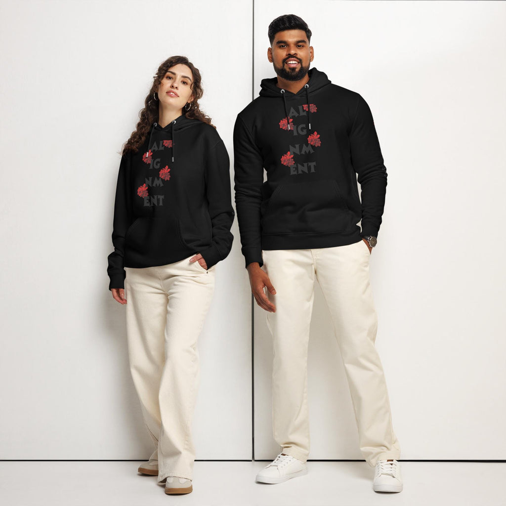 Alignment Positive Words Unisex essential organic hoodie