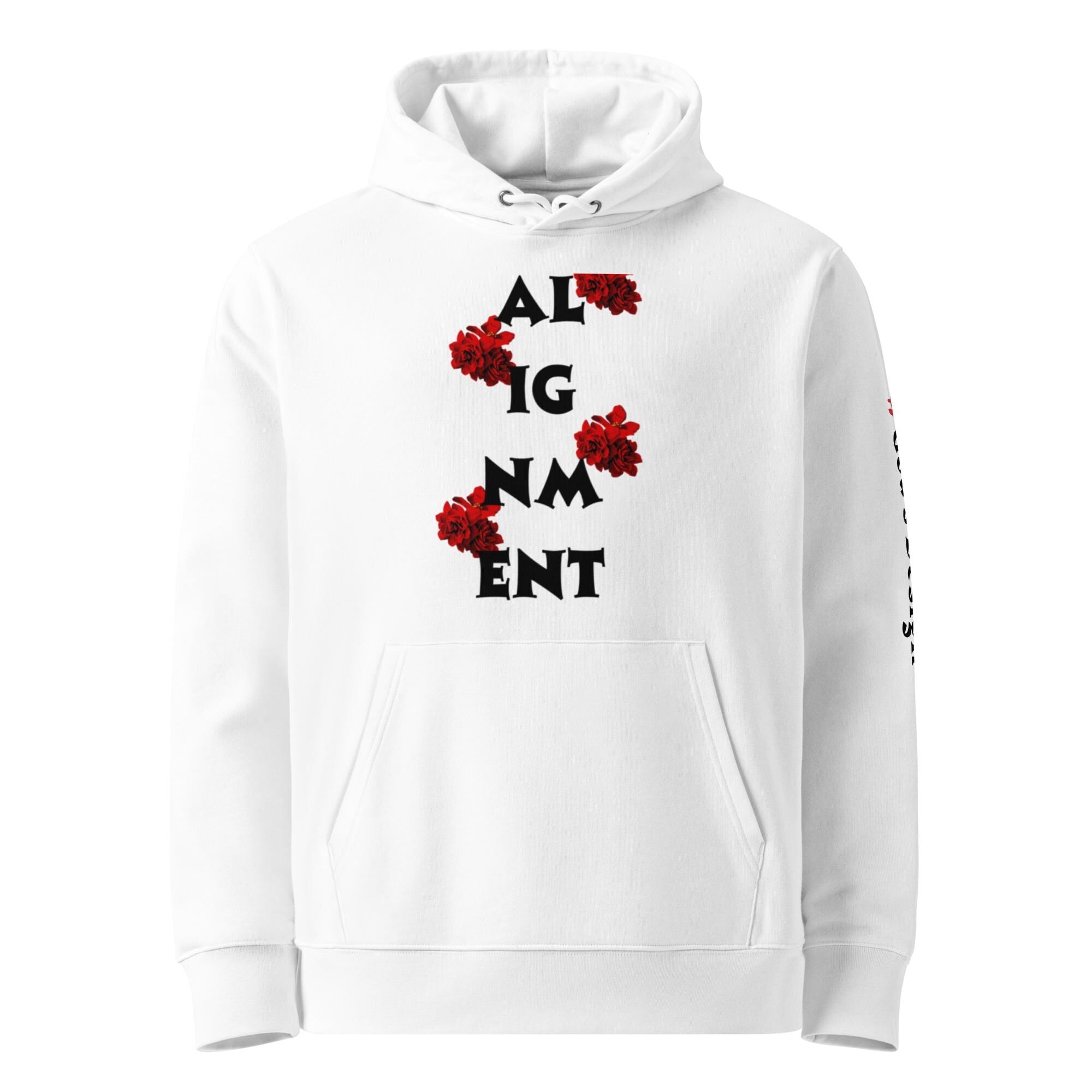 Alignment Positive Words Unisex essential organic hoodie