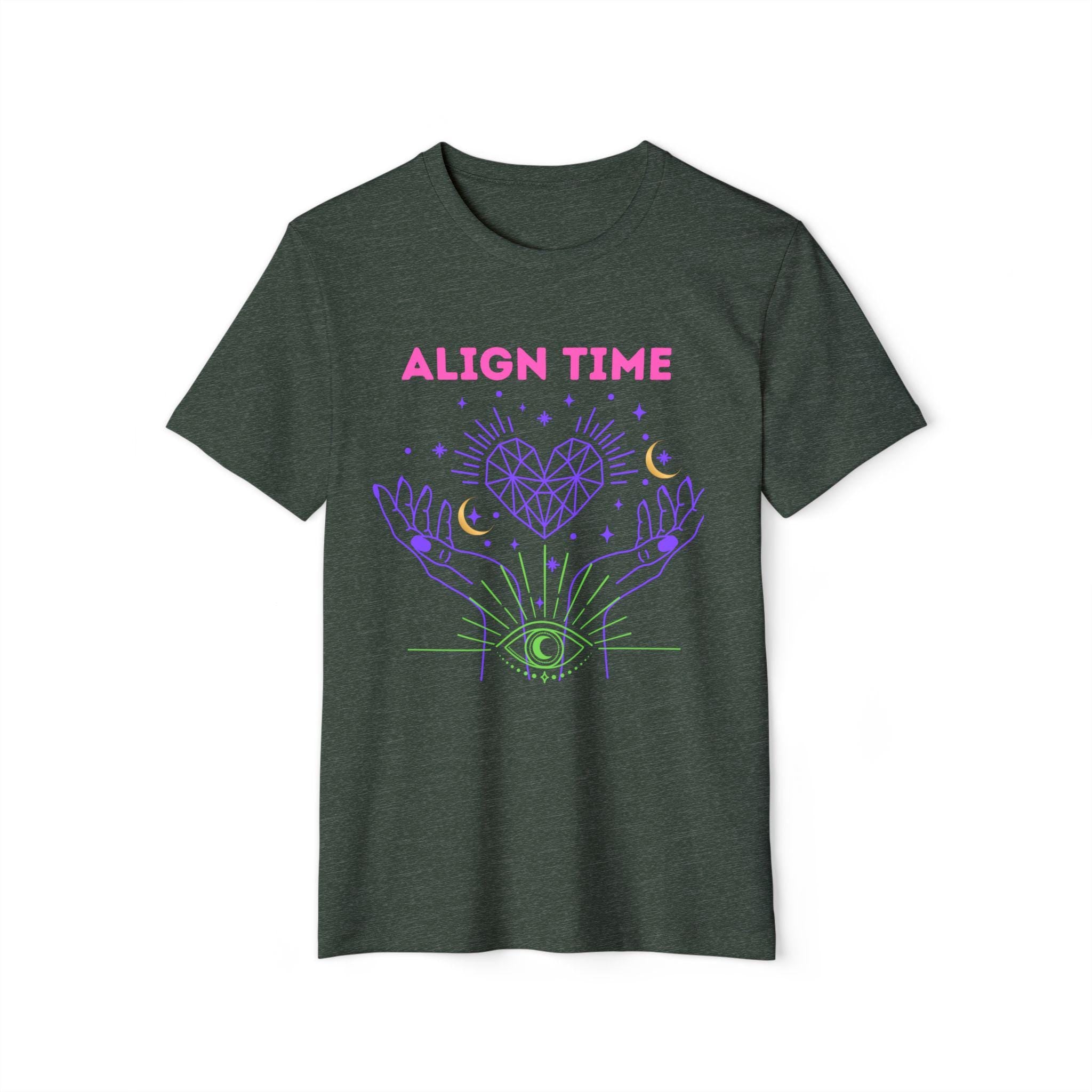 Cosmic Alignment Unisex T-Shirt: Spiritual Yoga Tee, Eco-Friendly