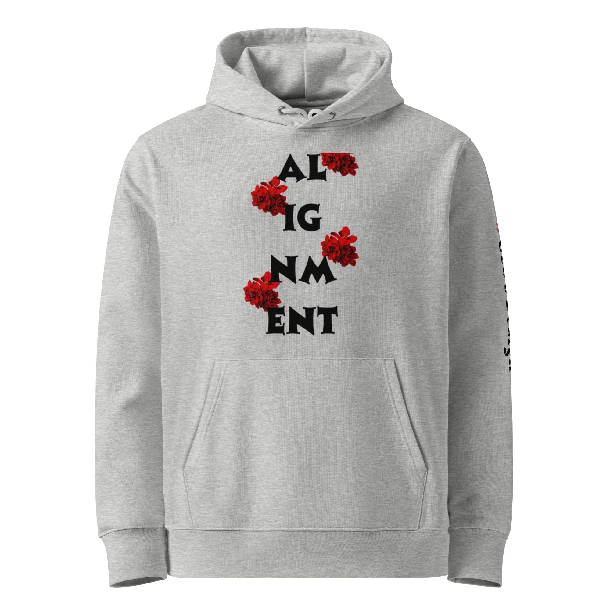 Alignment Positive Words Unisex essential organic hoodie