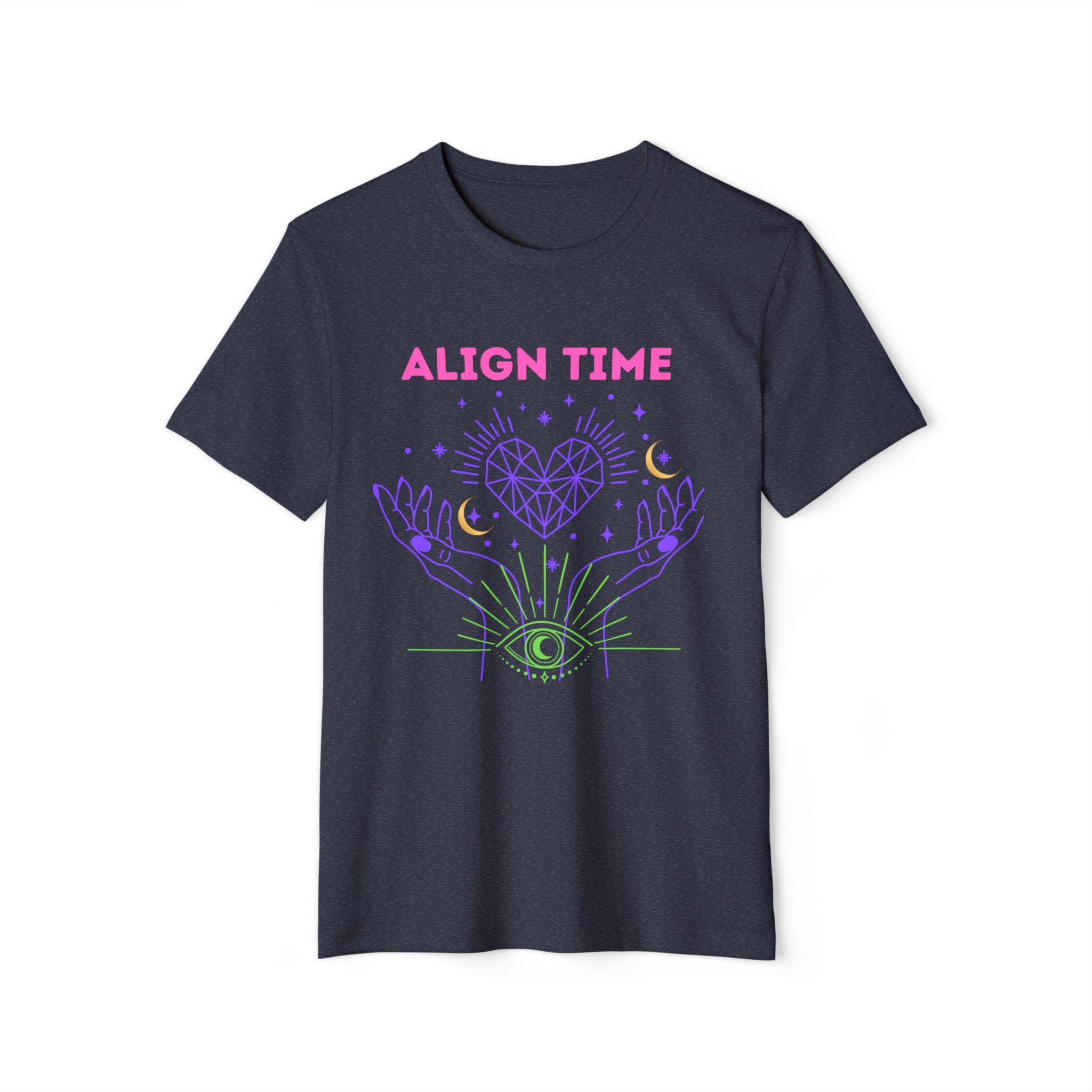 Cosmic Alignment Unisex T-Shirt: Spiritual Yoga Tee, Eco-Friendly