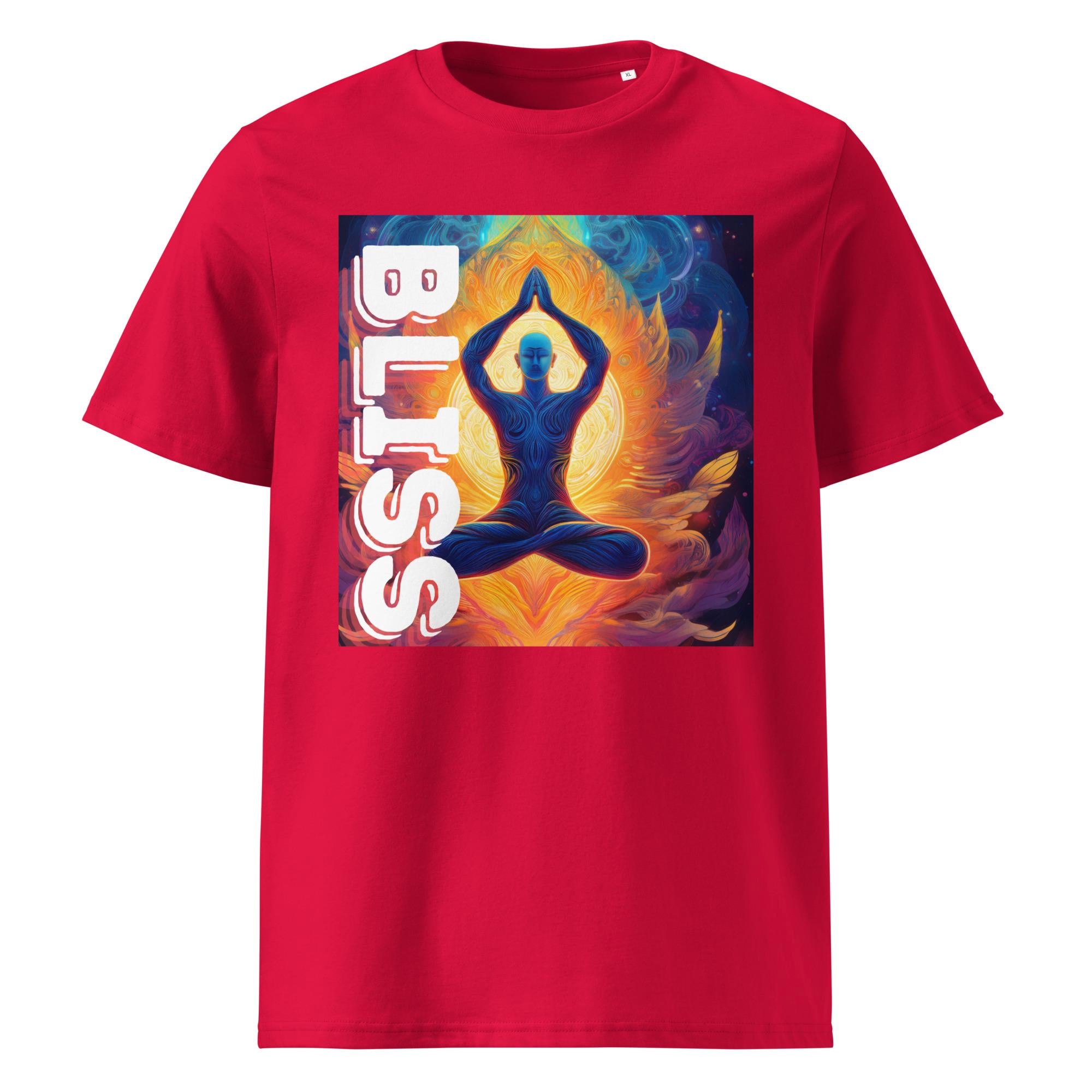 Bliss Positive Words Unisex organic cotton t-shirt: Fall Trending Fashion Clothing