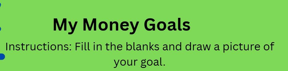 Kids Financial Literacy Worksheets- Slide Show Presentation