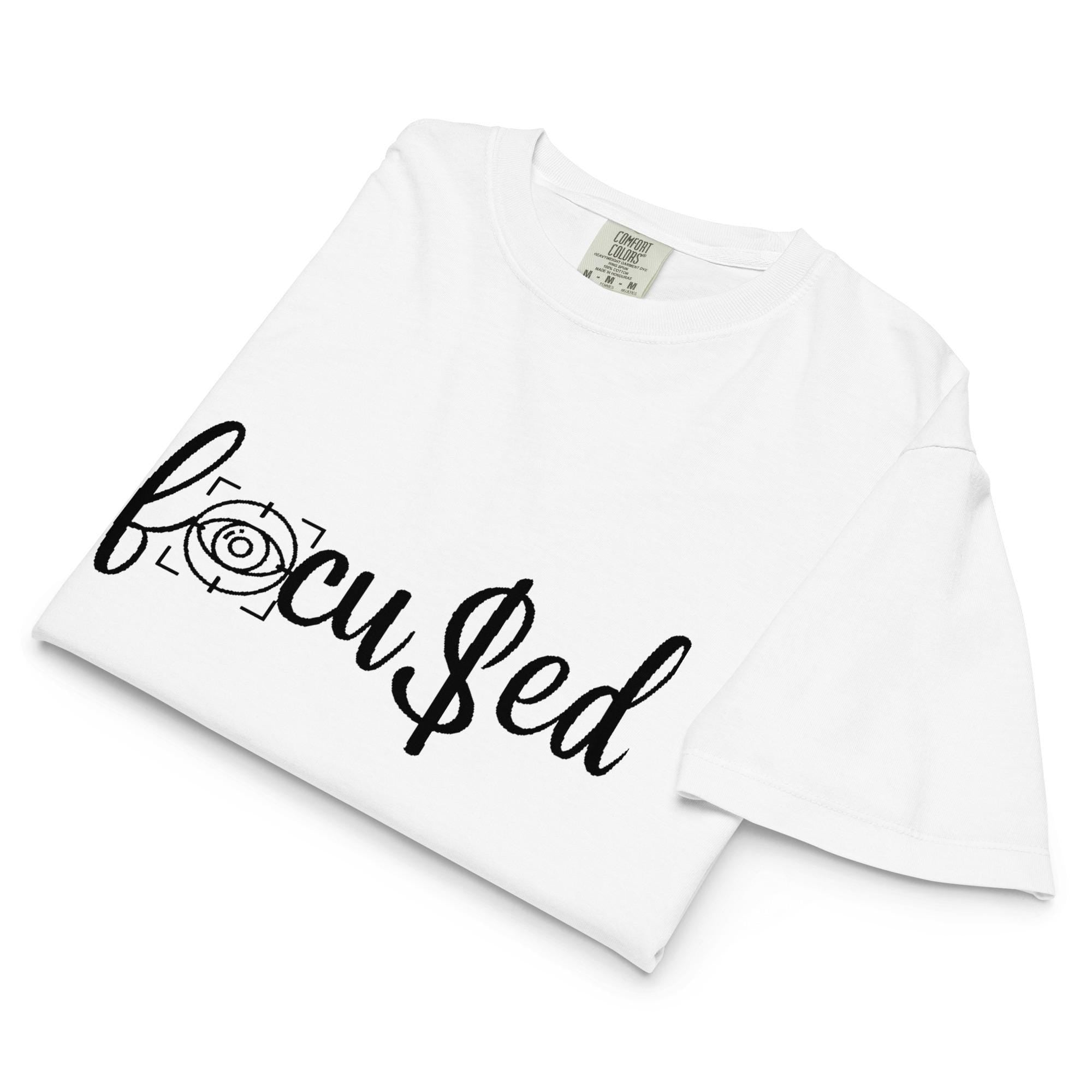 Heavyweight Boxy Crop Top Tee: Women's Comfort Shirt