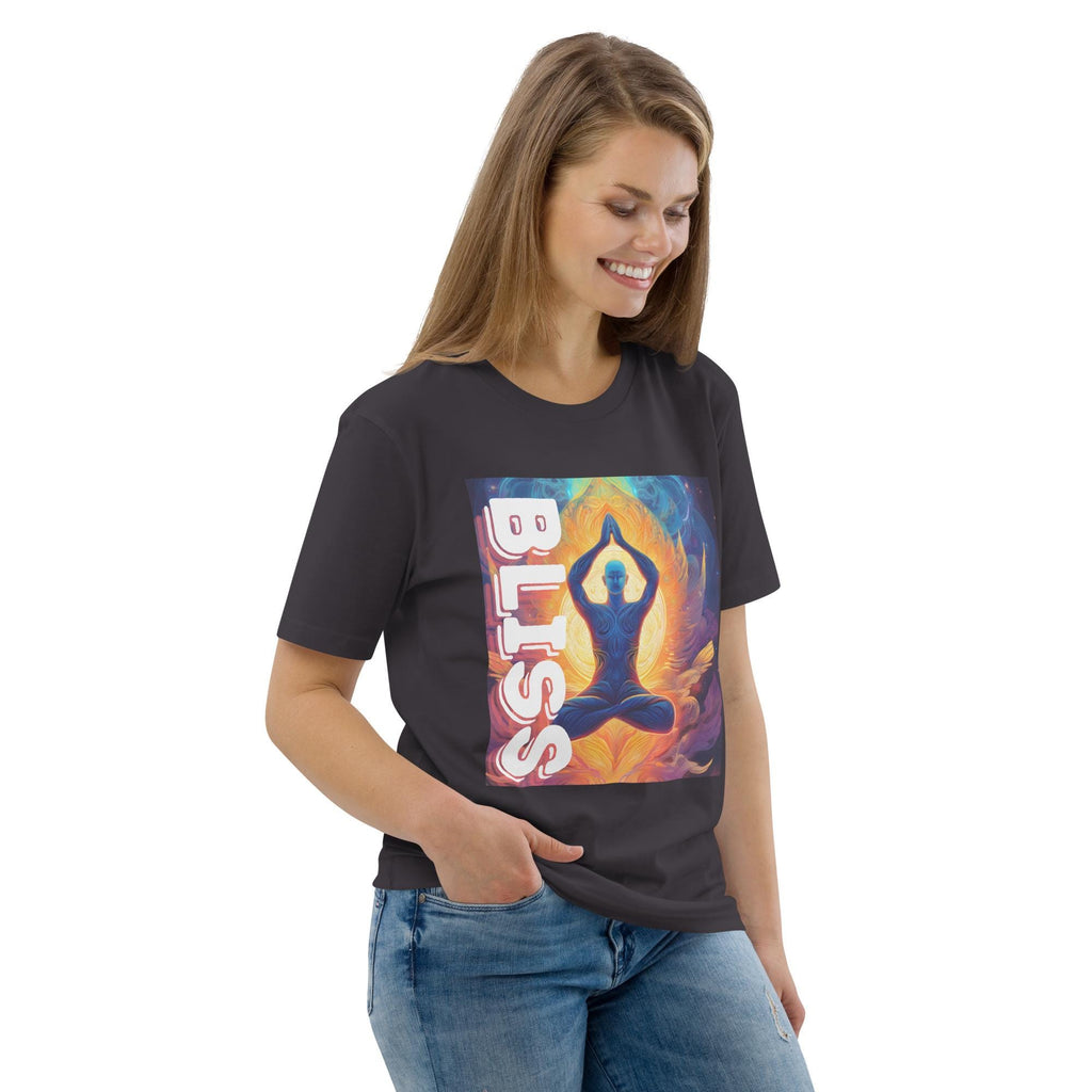 Bliss Positive Words Unisex organic cotton t-shirt: Fall Trending Fashion Clothing