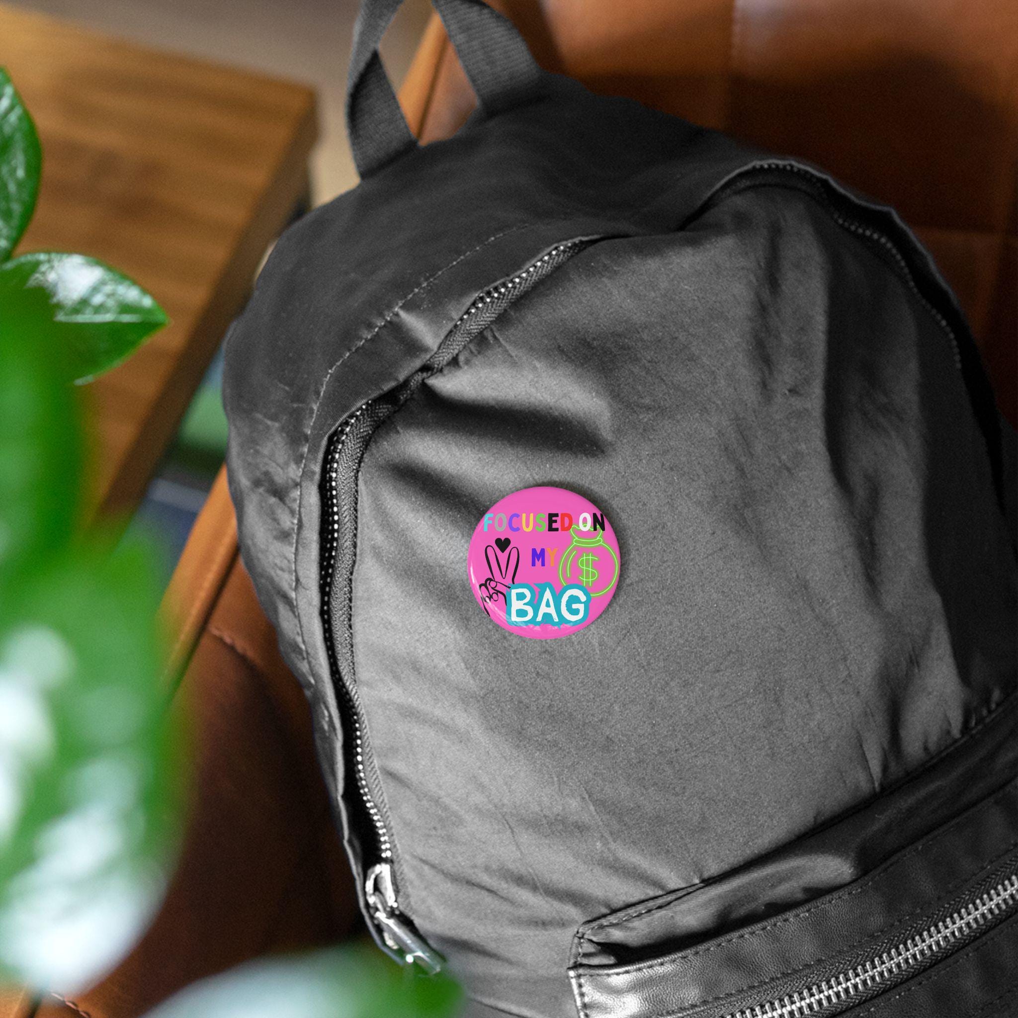 Colorful Round Pins: Trendy Bag Flair, Self-Expression Accessories