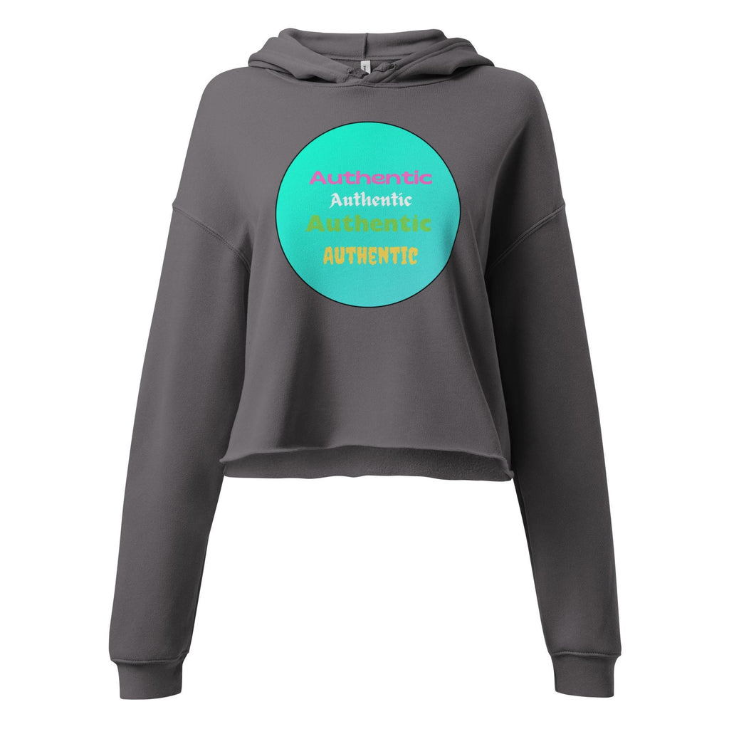 Crop Hoodie Authentic Sweatshirt, Long Sleeve Shirt, Empowering Hoodie, Clothing