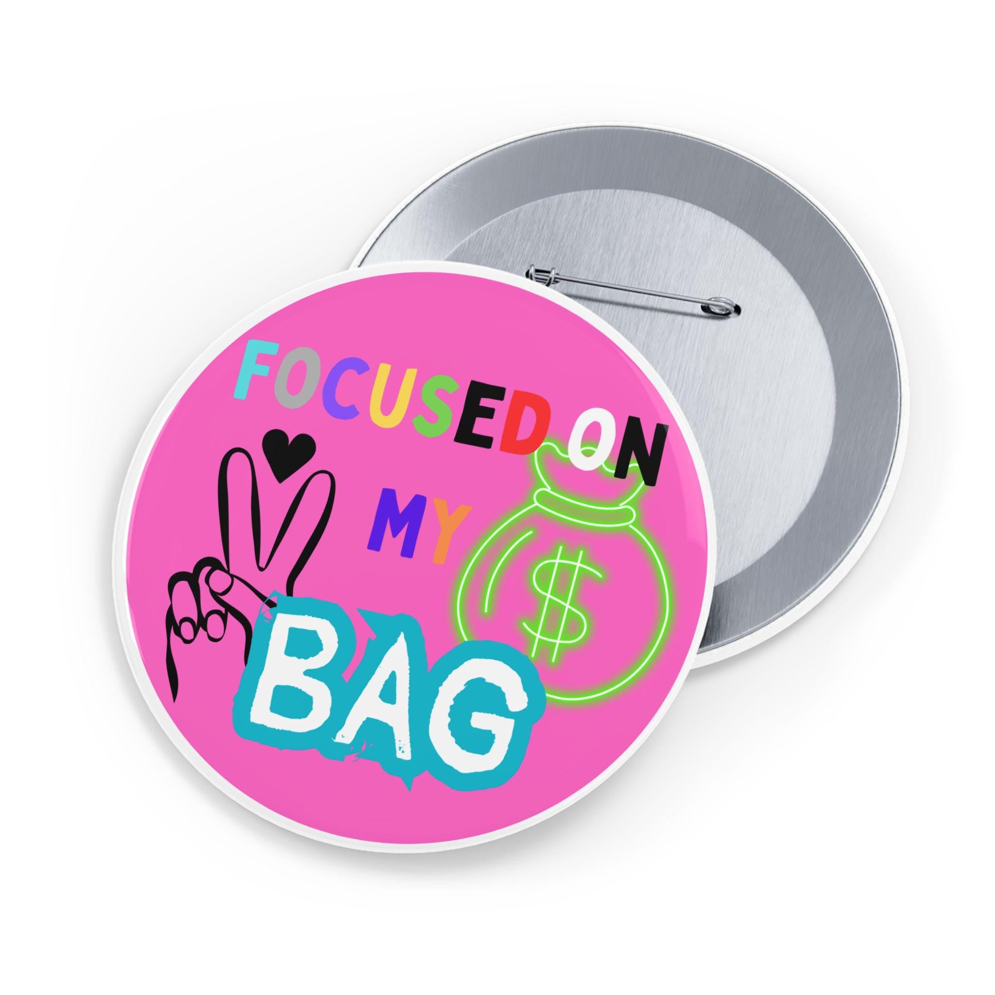 Colorful Round Pins: Trendy Bag Flair, Self-Expression Accessories